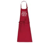 La French Touch Tablier de cuisine Kaamelott, le roi burgonde cuillère - 100% coton bio - Confectionné en France - Cadeau Anniversaire Film et Série Humour original rigolo