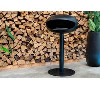 La Fuego - CheminéeEthanol - Atlas - Autoportante - Noir Mat - 55 cm de diamètre
