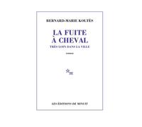 La Fuite À Cheval Très Loin Dans La Ville