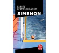 La Fuite de Monsieur Monde - Georges Simenon - Lgf - Poche - Roman