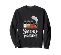 La fumée est un ingrédient essentiel pour fumer la viande Sweatshirt