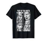 La Fureur des Guerriers Vikings du Valhalla du Nord T-Shirt