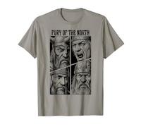 La Fureur des Guerriers Vikings du Valhalla du Nord T-Shirt