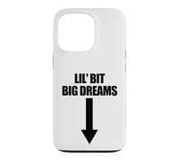 La Future mère, Lil Bit Big, rêve d'une Grossesse drôle Coque pour iPhone 13 Pro