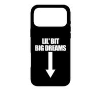 La Future mère, Lil Bit Big, rêve d'une Grossesse drôle Coque pour iPhone 17 Pro Max