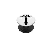 La Future mère, Lil Bit Big, rêve d'une Grossesse drôle PopSockets PopGrip Adhésif