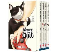 Wataru Nadatani – La Gameuse et son chat – Coffret vol. 01 à 04 – Bamboo