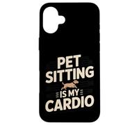 La Garde d'animaux est ma gardienne d'animaux Amusante sur Le Cardio Coque pour iPhone 16 Plus