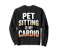 La Garde d'animaux est ma gardienne d'animaux Amusante sur Le Cardio Sweatshirt