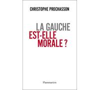 La Gauche est-elle morale ? - Christophe Prochasson - Flammarion - broché - Essai