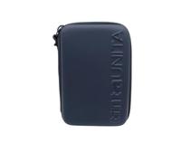 La Gazza Trousse de couleur Untia ONE TIME complète à 3 compartiments 1 zip - New 2025/2026, bleu nuit, Trousse scolaire