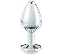 La Gemmes Plug à bout portant le quartz Clear Taille Unique