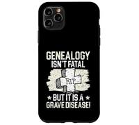 La généalogie n'est Pas mortelle mais C'est Un généalogiste des Maladies Graves Coque pour iPhone 11 Pro Max