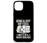 La généalogie n'est Pas mortelle mais C'est Un généalogiste des Maladies Graves Coque pour iPhone 15 Plus