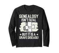 La généalogie n'est Pas mortelle mais C'est Un généalogiste des Maladies Graves Manche Longue