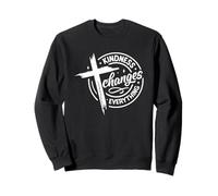 La gentillesse Change Tout sur Le thème de la Croix Sweatshirt