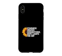 La gentillesse crée des Liens, l'espoir éclaire Le Chemin Coque pour iPhone XS Max