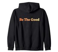 La gentillesse motivante Be The Good Retro Distressed Sweat à Capuche