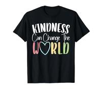 La gentillesse Peut Changer Le Monde et être Aimable T-Shirt Graphique avec Valeur
