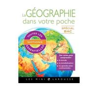 La géographie dans votre poche - Céline Bénard - Larousse - cartonné - Scolaire / Universitaire