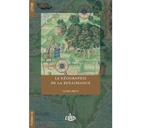 La Géographie de la Renaissance - Numa Broc - Comite Des Travaux Historiques Etscientifiques - broché - Etude