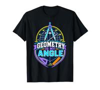 La géométrie des professeurs de mathématiques est la Conception de ma Boussole Angulaire T-Shirt