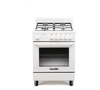 Bertazzoni La Germania Americana S64021W24 four et cuisinière Gaz Blanc Blanc