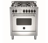 LA GERMANIA AMN765EXT Cuisine 5 Feux Four Électrique MULTI.9 Inox 70 CM A