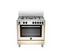 LA GERMANIA AMN855ECRV Cuisine 5 Feux Four Électrique MULTI.9 Crème 80CM A