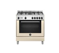 LA GERMANIA Amn855gcrv/24 Cuisine 5 Feux Four A Gaz Crème 80X50CM Classe A