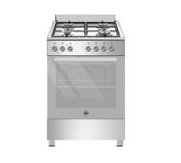 La Germania SE664GX/24 Cuisine 4 Brûleurs Four À Gaz 60Cm Couleur Acier Inox