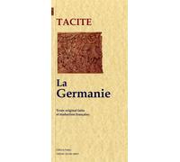 La Germanie / Germania Edition bilingue latin-français - Tacite - Paleo Eds - broché - Etude
