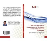 La gestion collective du droit d’auteur et des droits voisins à l’épreuve du numérique: Gestion collective du droit d’auteur et des droits voisins : difficultés et opportunités