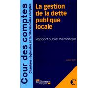 La gestion de la dette publique locale - Collectif - Documentation Francaise - broché - Etude