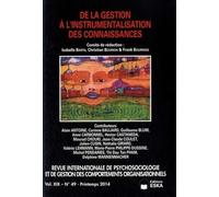 LA GESTION DES CONNAISSANCES REVUE RIP 49 PRIMTEMPS 2014