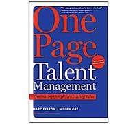 La gestion des talents en une page, avec une nouvelle introduction
