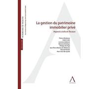 La Gestion Du Patrimoine Immobilier Privé - Aspects Civils Et Fiscaux