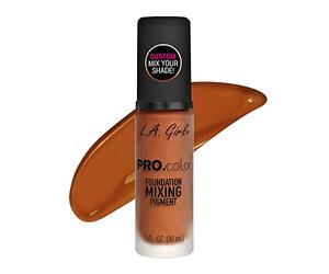 La Girl Mezclador De Base Pro.Color Mixing Pigment Naranja