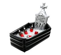 La Glacière Gonflable Halloween | Décoration Cercueil 89 cm Grande capacité | Rafraîchisseur Gonflable pour Boissons | pour fête à thème fête de Piscine Barbecue dans Le Jardin Camping en