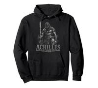 La Gloire d'Achille Exige la mythologie guerrière Grecque du Sang Sweat à Capuche