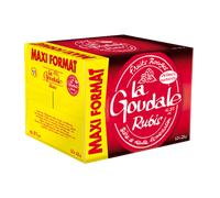 LA GOUDALE Ru ière aromatisée aux fruits rouges 5 % - Pack de 12 x 25 cl
