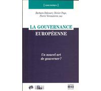La gouvernance européenne Un nouvel art de gouverner ? - Pierre Vercauteren - Academia Eds - broché - Etude