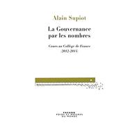 La Gouvernance par les nombres