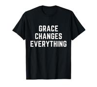 La grâce Change Tout ce Que la Foi chrétienne culte de la Bible T-Shirt