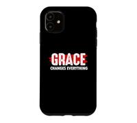 La grâce Change Tout - Jésus Chrétien Dieu Faith Church Coque pour iPhone 11