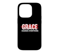 La grâce Change Tout - Jésus Chrétien Dieu Faith Church Coque pour iPhone 14 Pro