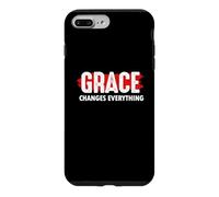 La grâce Change Tout - Jésus Chrétien Dieu Faith Church Coque pour iPhone 7 Plus/8 Plus