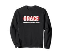 La grâce Change Tout - Jésus Chrétien Dieu Faith Church Sweatshirt