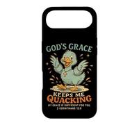 La grâce de Dieu me Permet de Charlatan Christian Duck Coque pour iPhone Air
