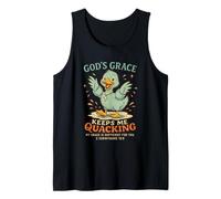 La grâce de Dieu me Permet de Charlatan Christian Duck Débardeur